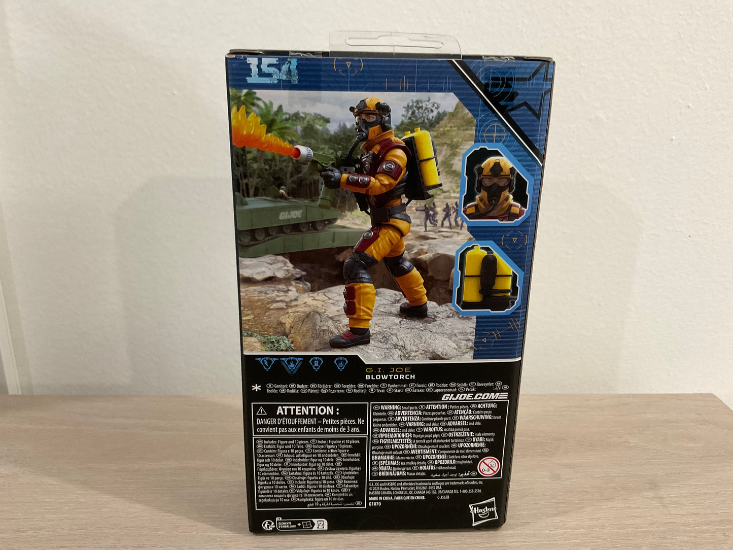 G.I. Joe Classified Series Blowtorch 6-Inch Action Figure Hasbro