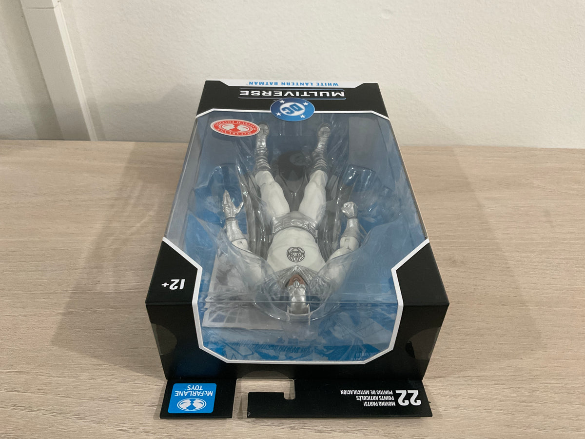 McFarlane DC Multiverse White Lantern Batman Brightest Day 7" Action Figure – Substandard Packaging