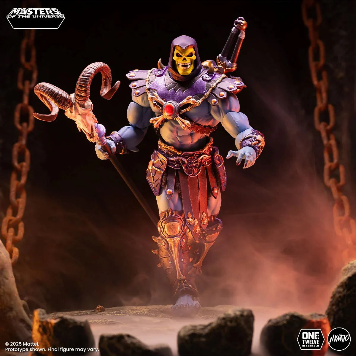 Mondo Masters of the Universe 200X Skeletor 1:12 Scale Action Figure