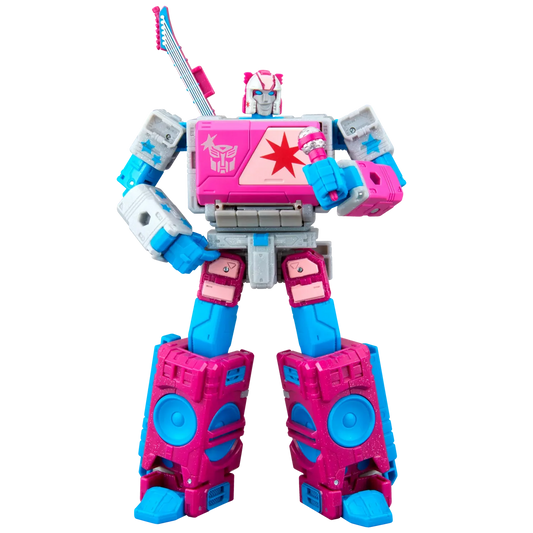 Transformers x Jem and the Holograms Autobot Blaster & KP Cassettes – SDCC 2026 Exclusive