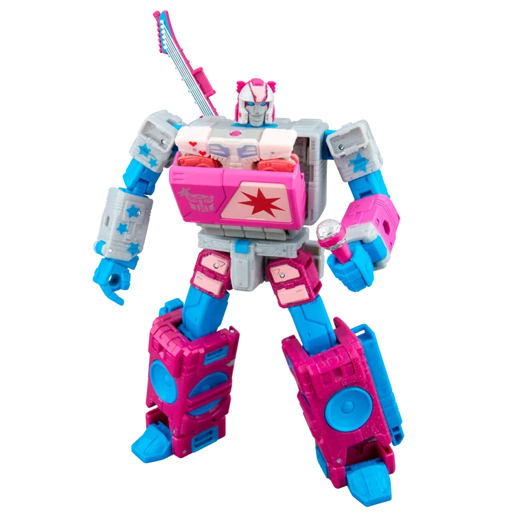 Transformers x Jem and the Holograms Autobot Blaster & KP Cassettes – SDCC 2026 Exclusive