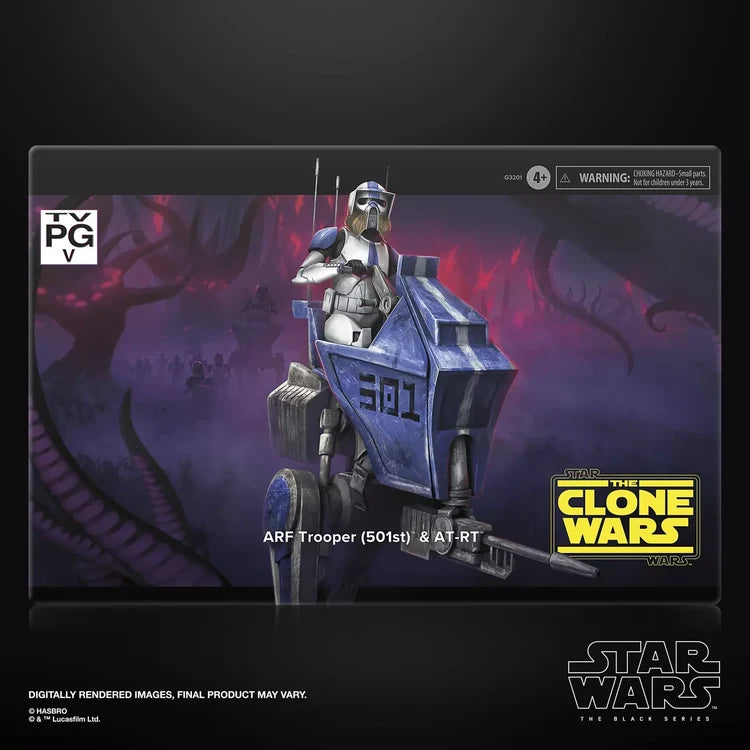 Star Wars The Black Series ARF Trooper (501st) & AT-RT – SDCC 2026 Exclusive