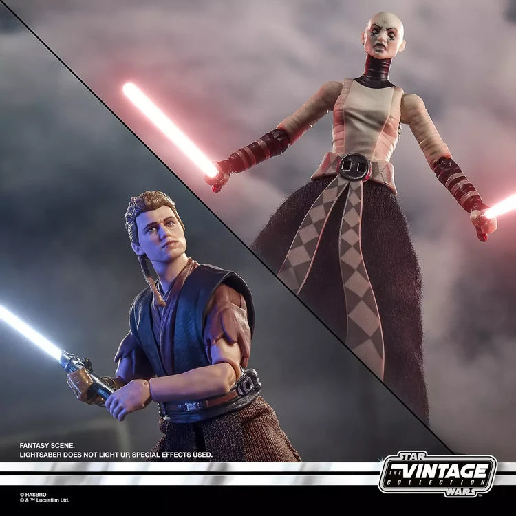 Star Wars The Vintage Collection Anakin Skywalker & Asajj Ventress 2-Pack – SDCC 2026 Exclusive
