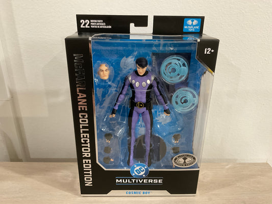 DC McFarlane Collector Edition Wave 13 #51 Cosmic Boy (Final Crisis) 7″ Action Figure – Platinum Chase