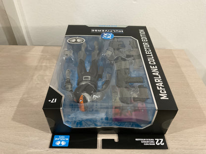 Deathstroke (The Terminator) 7″ Platinum Chase – McFarlane DC Multiverse Collector Edition #46