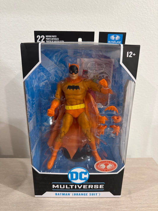 DC Multiverse Batman (Orange Suit) Red Platinum Edition 7-Inch Action Figure