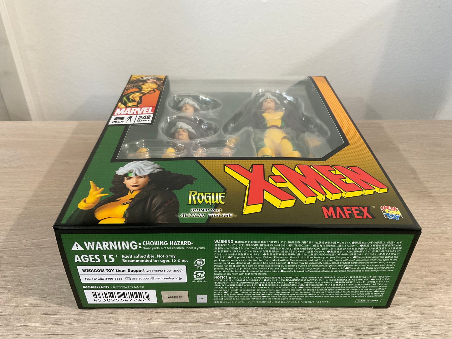 MAFEX No.242 Rogue Comic Version 6-In Action Figure Marvel