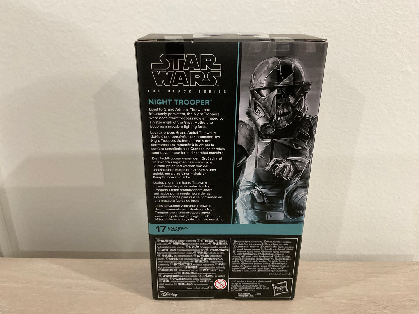Star Wars The Black Series Night Trooper 6” Action Figure