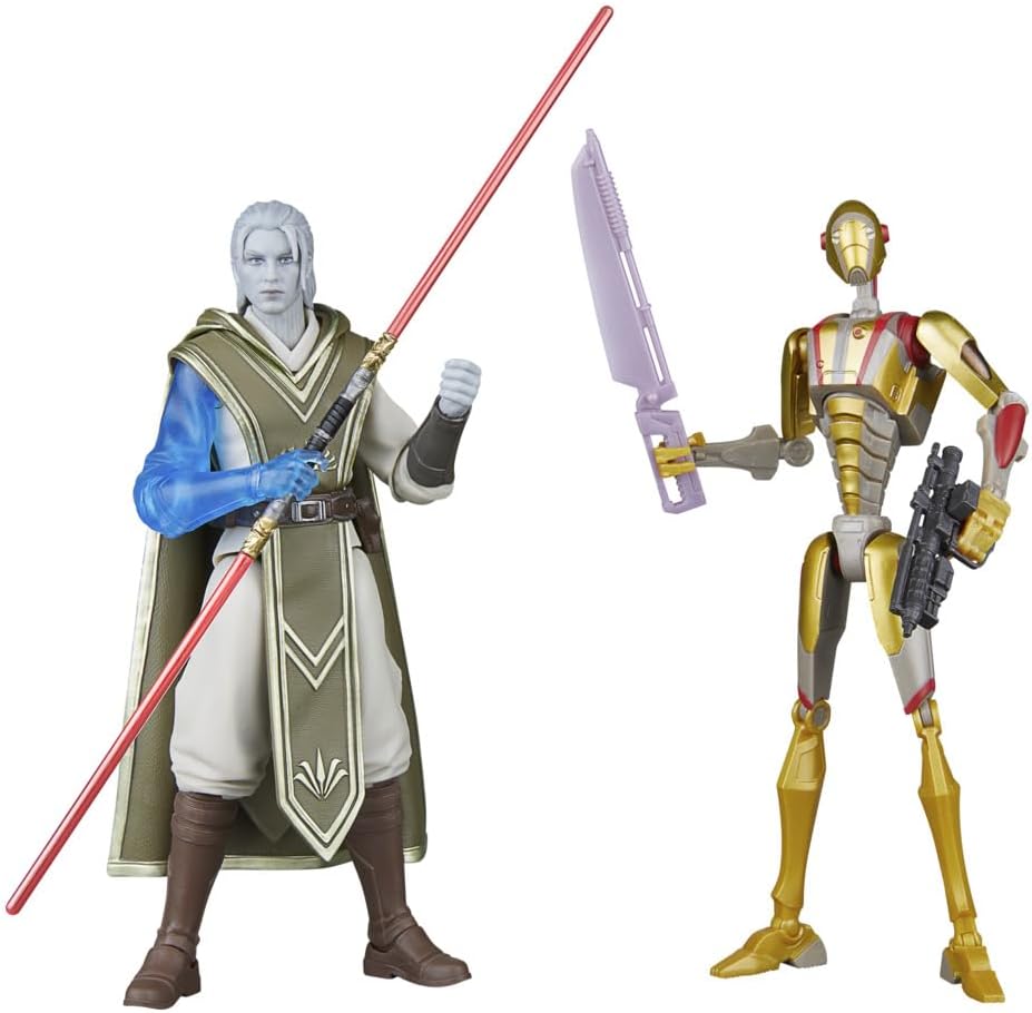 Star Wars The Black Series Dagan Gera & BX Droid (Hybrid) Jedi: Survivor Gaming Greats 6-Inch Action Figure 2-Pack