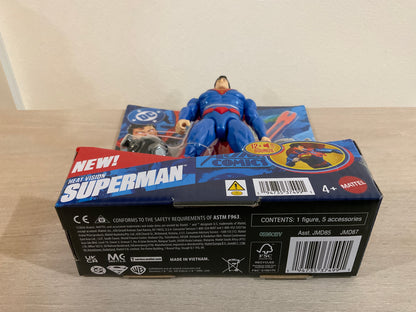 Heat Vision Superman DC Comics Feature Figure with Lights & Sounds – Mattel