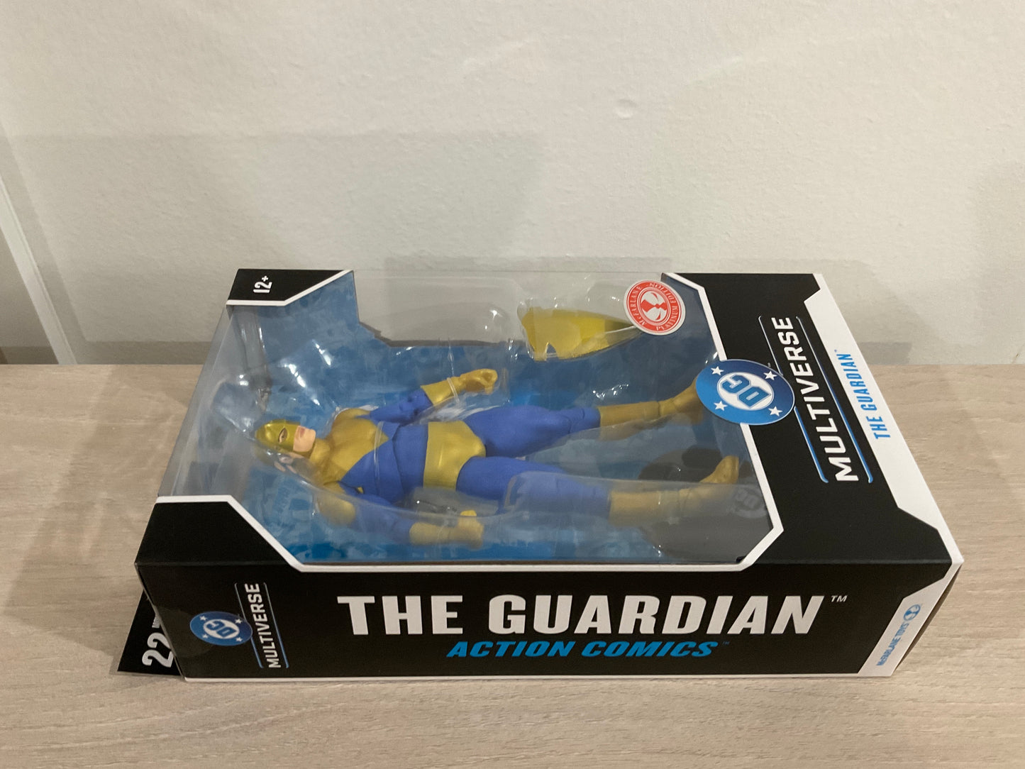 Guardian (DC Multiverse: Red Platinum Edition) 7" Action Figure - McFarlane Toys (Substandard Card 2)