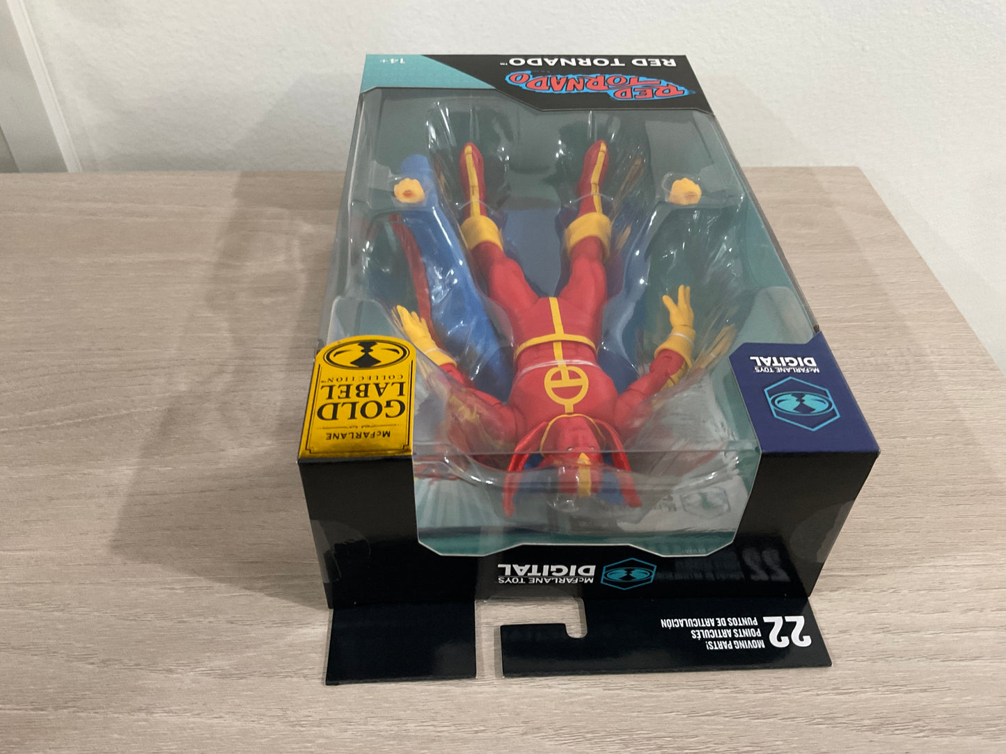 Red Tornado (DC: The Bronze Age) 7-Inch Action Figure with McFarlane Toys Digital Collectible