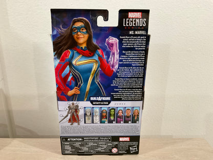 Marvel Legends Series Ms. Marvel Action Figure (No BAF / No Infinity Ultron Bust)