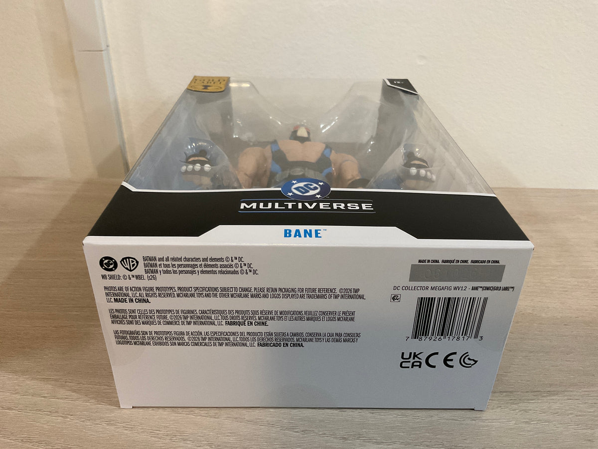 DC Multiverse Bane (Knightfall) Mega Figure Gold Label McFarlane Toys