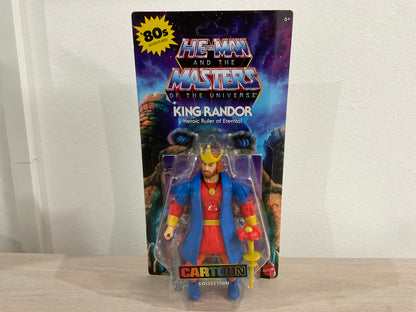 Masters of the Universe Origins King Randor Cartoon Collection 5.5-Inch Figure Mattel - Substandard Card 2