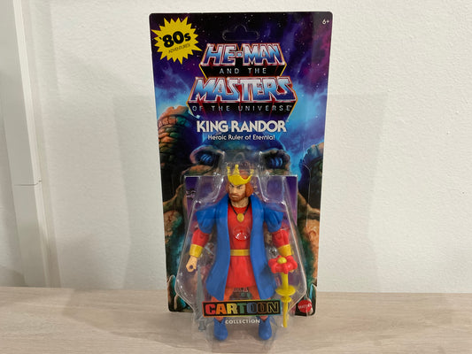 Masters of the Universe Origins King Randor Cartoon Collection 5.5-Inch Figure Mattel - Substandard Card 2