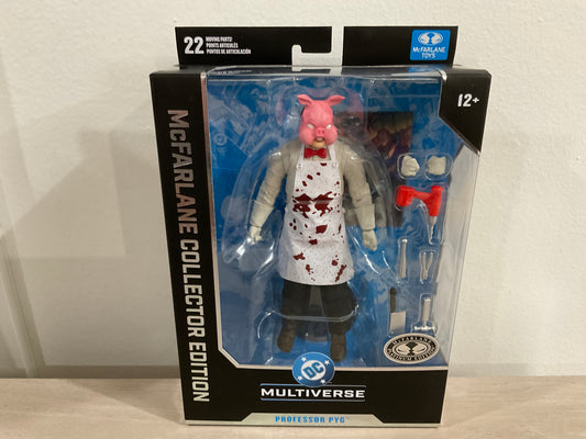 DC McFarlane Collector Edition Wave 13 #52 Professor Pyg (Batman) 7″ Action Figure – Platinum Chase