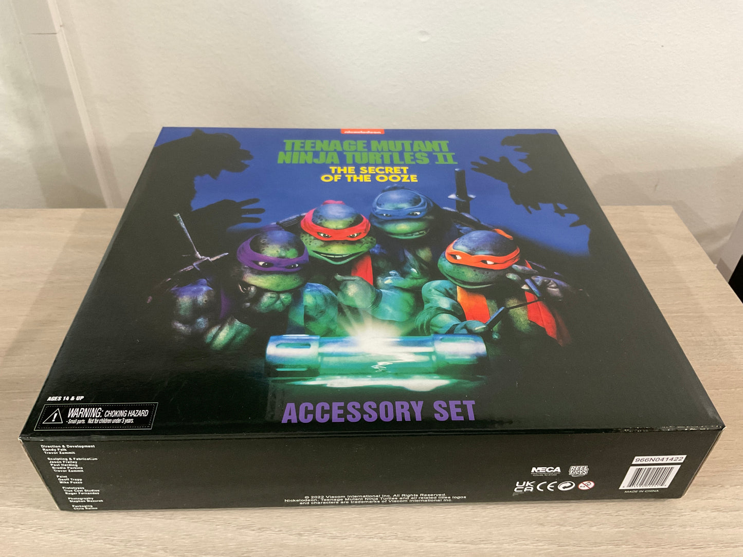 TMNT Secret of the Ooze Accessory Set Movie Collectibles NECA
