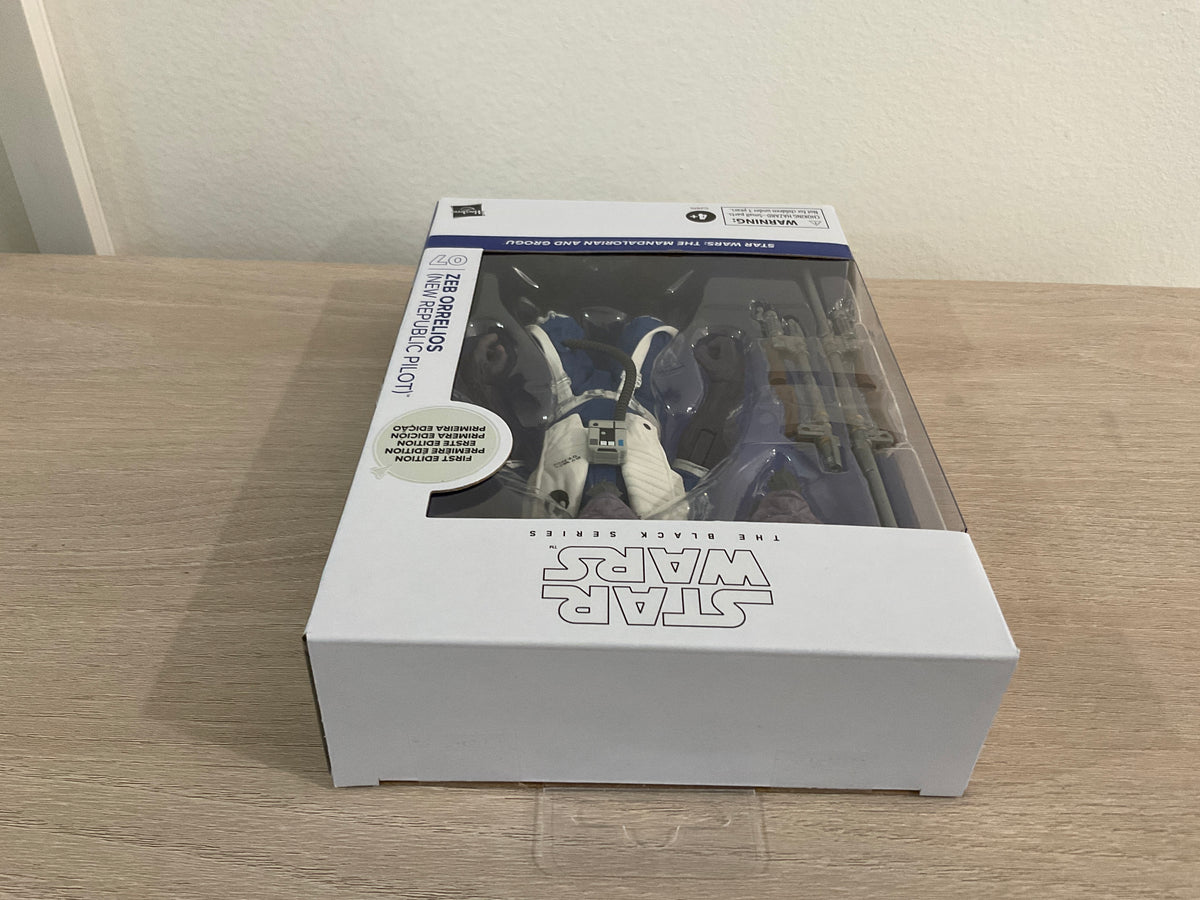 Star Wars The Black Series Zeb Orrelios Deluxe First Edition 6" Action Figure