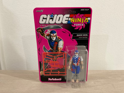 G.I. Joe ReAction+ Ninja Force Quick Kick 3.75" Action Figure - Unpunched