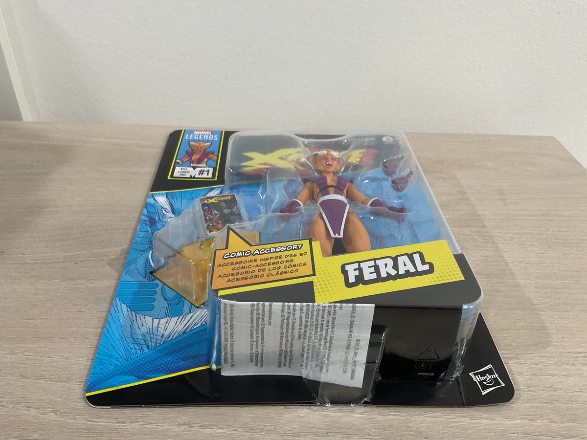 Marvel Legends Series Feral (X-Force & X-Men Comics-Inspired) – 6-Inch Action Figure - Substandard Card 5