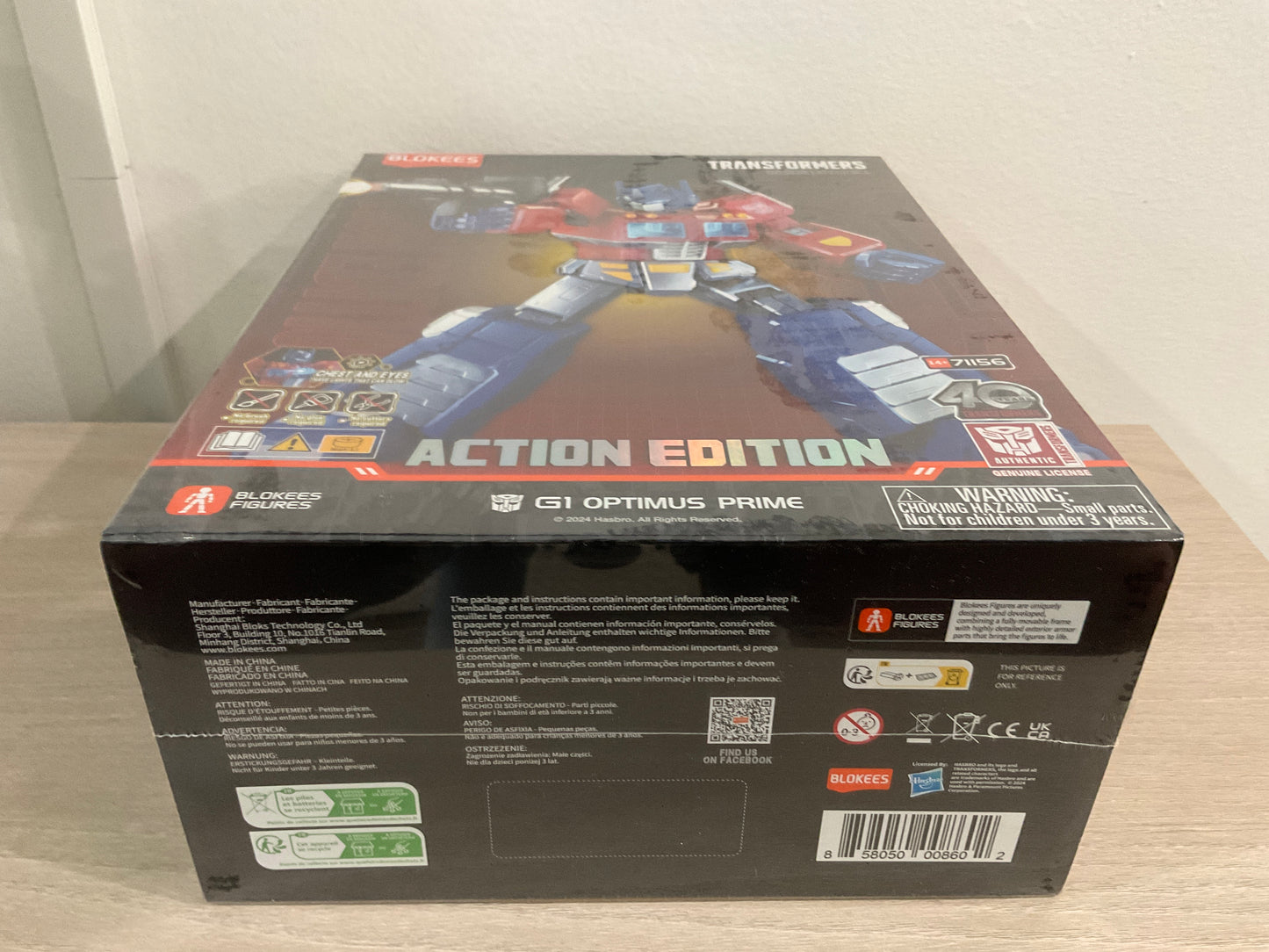 Transformers G1 Optimus Prime Blokees Action Edition Model Kit