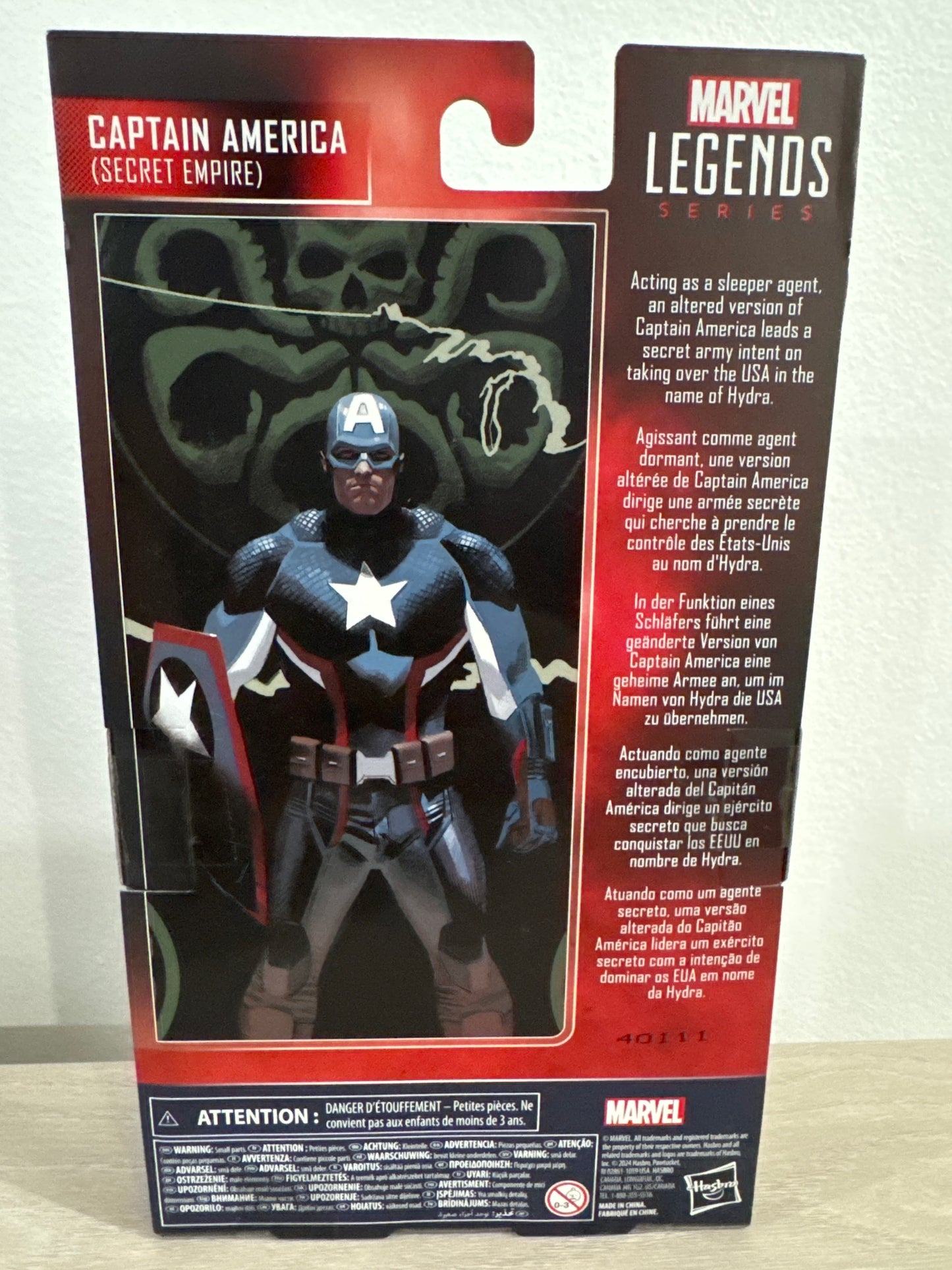 Marvel Legends Series Captain America (Secret Empire) 6" Collectible Action Figure
