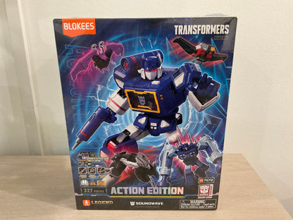 Transformers Action Edition G1 Soundwave AE03 Blokees Model Kit