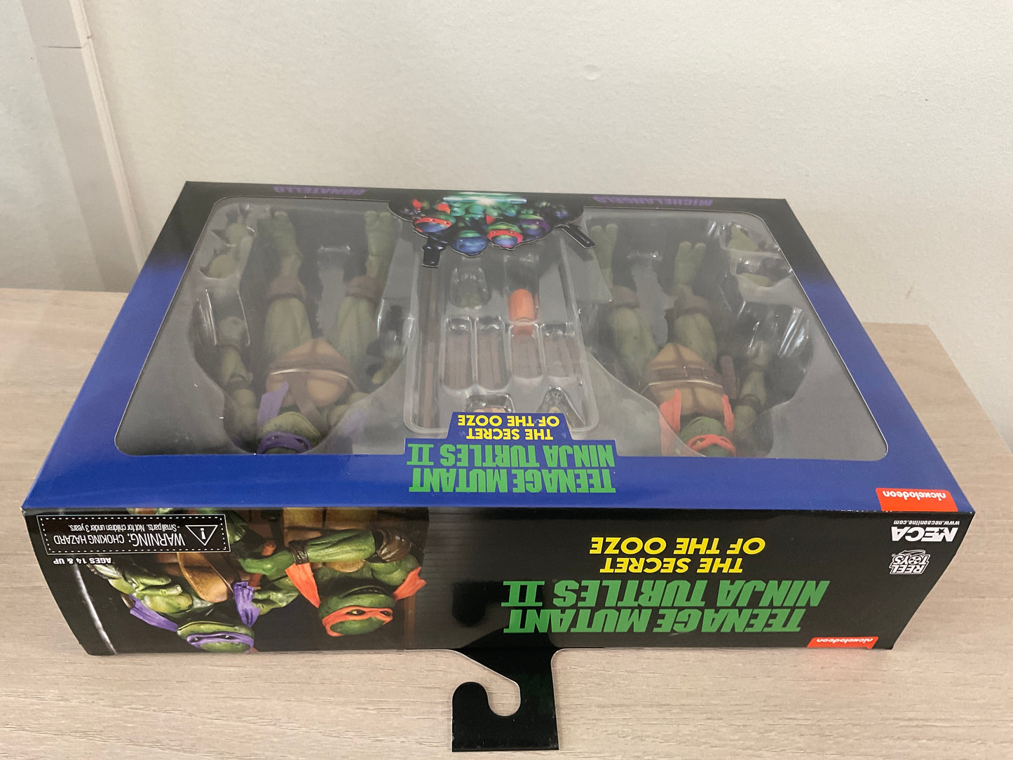 TMNT Secret of the Ooze Donatello & Michelangelo 7-In 2-Pack NECA