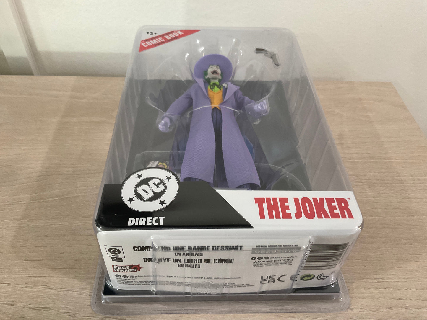 The Joker (Crisis on Infinite Earths) 7-Inch Action Figure with Comic – DC Page Punchers