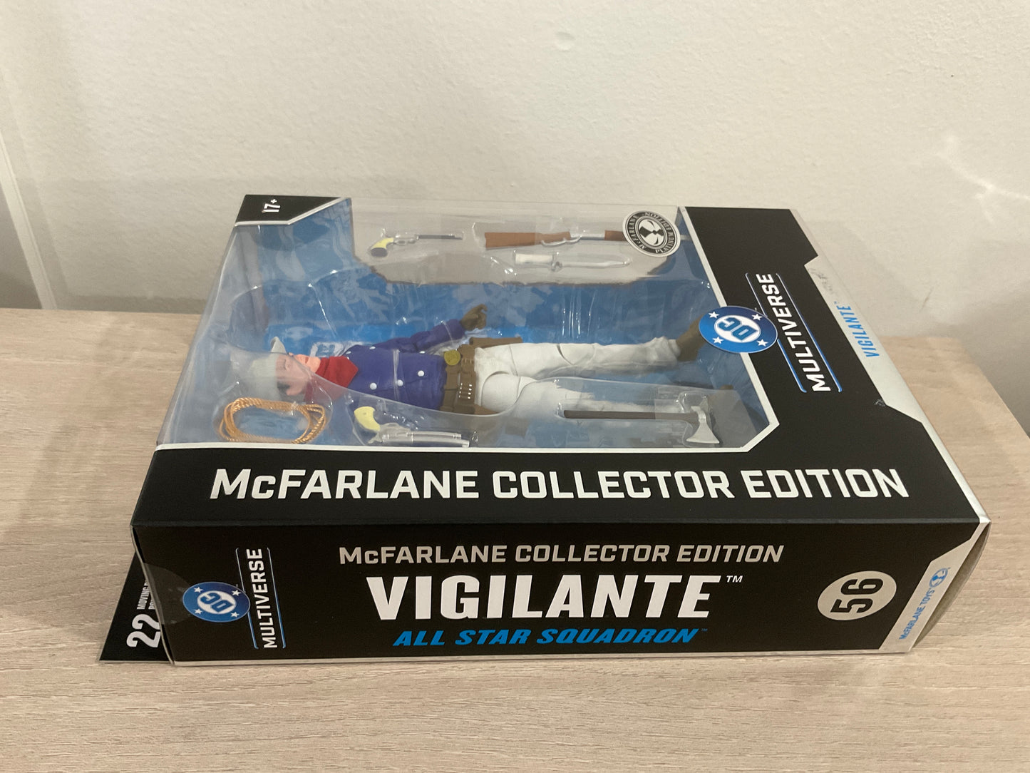 DC Multiverse Vigilante Platinum Chase #56 McFarlane Collector Edition 7-In Figure