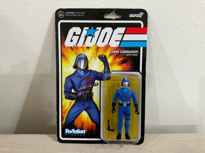 G.I. Joe ReAction+ Cobra Commander (Cartoon) 3.75-Inch Action Figure – Super7 (Substandard 1)