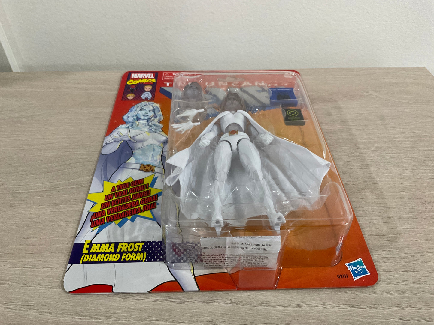 Marvel Legends Series Emma Frost (Diamond Form) X-Men 6-Inch Action Figure