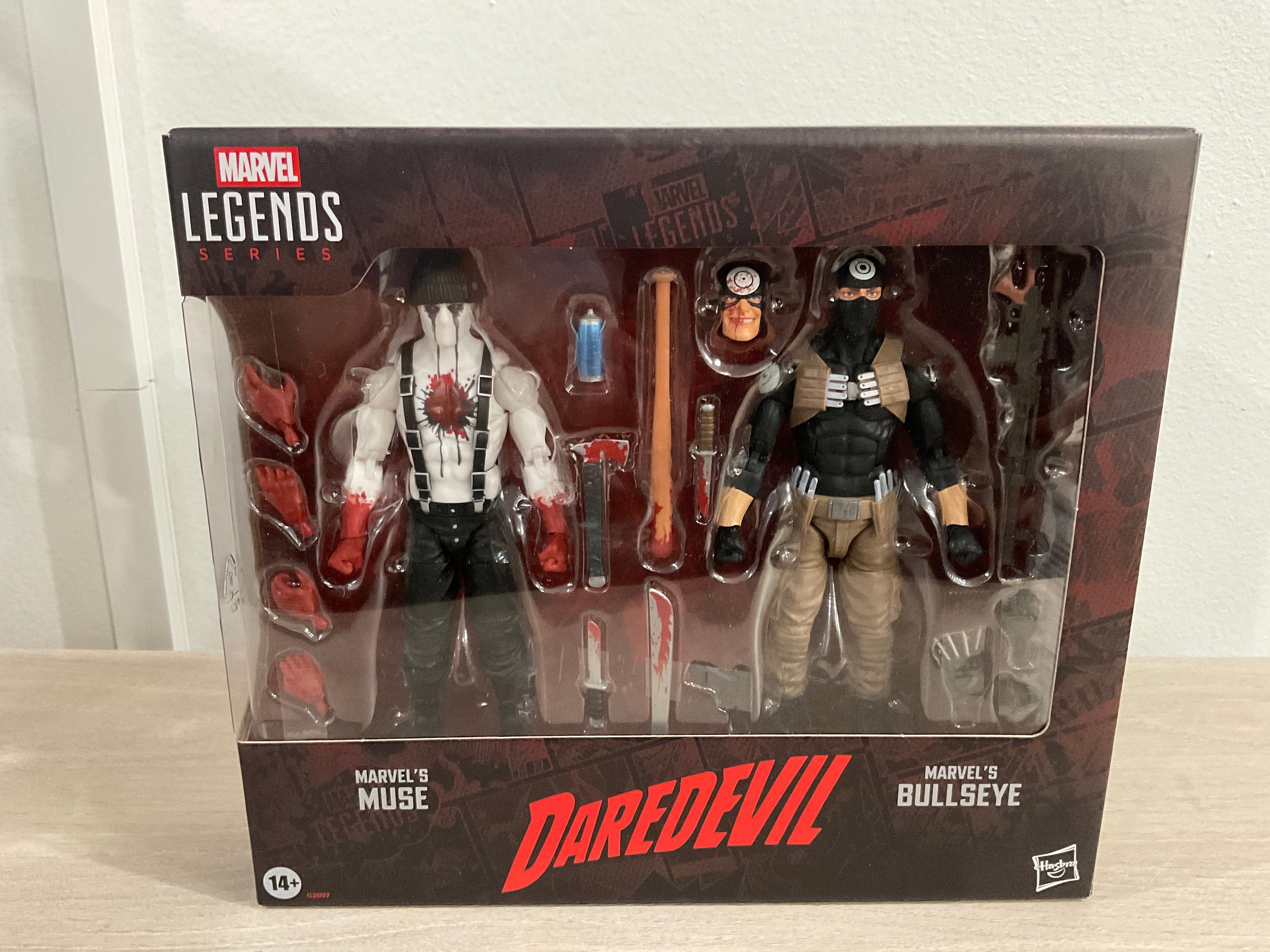 Marvel Legends Bullseye and Muse Daredevil 2-Pack Figures – Mr