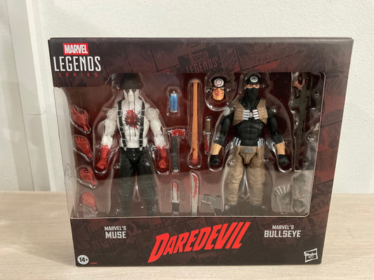 Marvel Legends Series Marvel’s Bullseye and Marvel’s Muse 2-Pack Action Figures