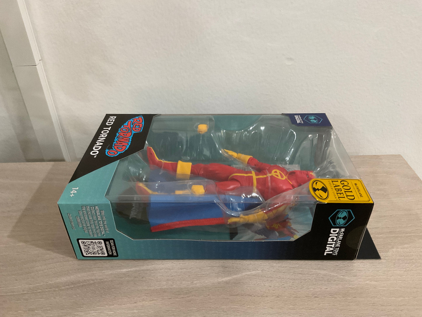 Red Tornado (DC: The Bronze Age) 7-Inch Action Figure with McFarlane Toys Digital Collectible