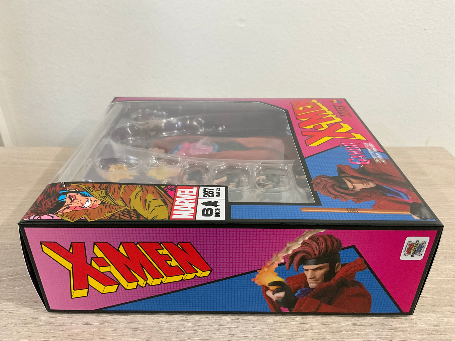 MAFEX No.287 Gambit Comic Variant Reissue X-Men Action Figure