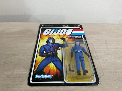 G.I. Joe ReAction+ Cobra Commander (Cartoon) 3.75-Inch Action Figure – Super7 (Substandard 1)