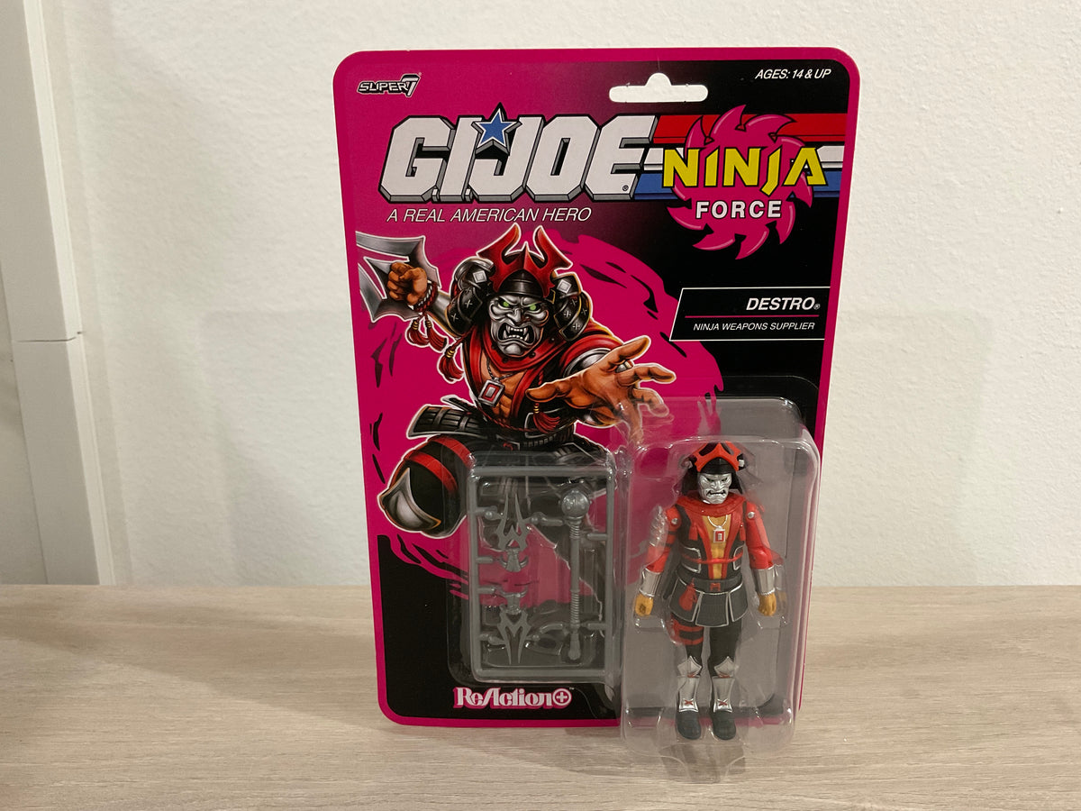 G.I. Joe ReAction+ Ninja Force Destro 3.75" Action Figure