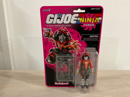 G.I. Joe ReAction+ Ninja Force Destro 3.75" Action Figure