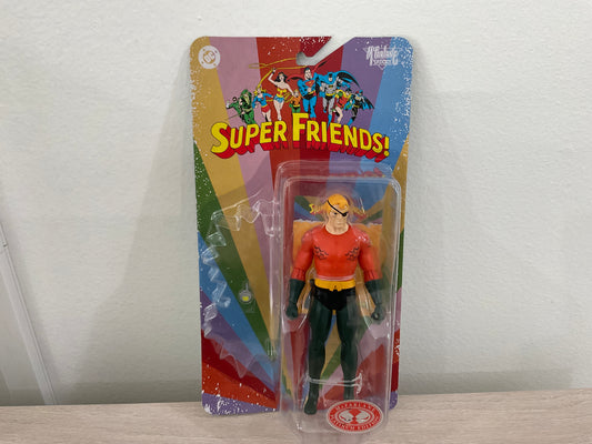 McFarlane DC Retro 66 Evil Aquaman Red Platinum Edition Super Friends Action Figure (Substandard Card 1)