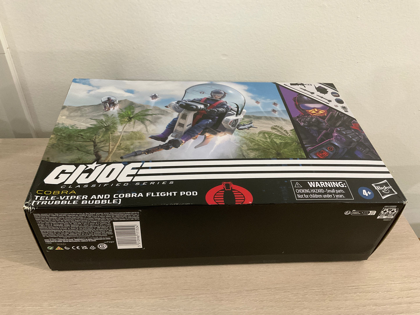 G.I. Joe Classified Series Tele-Viper & Cobra Flight Pod (Trubble Bubble) 6-Inch Vehicle Set