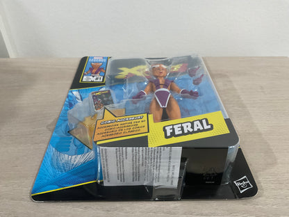 Marvel Legends Series Feral (X-Force & X-Men Comics-Inspired) – 6-Inch Action Figure - Substandard Card 1
