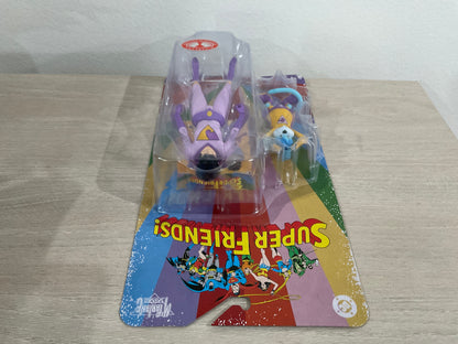 McFarlane DC Retro Super Friends Jayna & Gleek Red Platinum Edition - Substandard