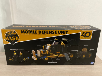 M.A.S.K. 40th Anniversary Mobile Defense Unit Black & Gold Limited Edition Vehicle Set