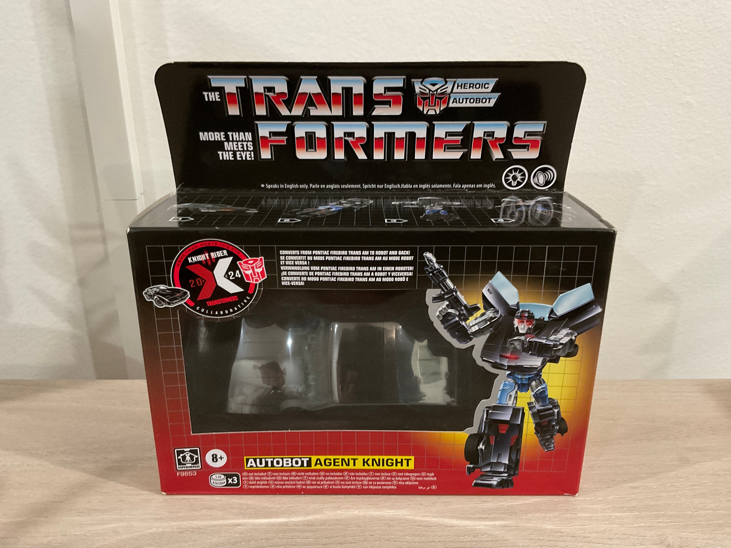 Hasbro Transformers Collaborative Knight Rider K.I.T.T. Figure - (Substandard Card)