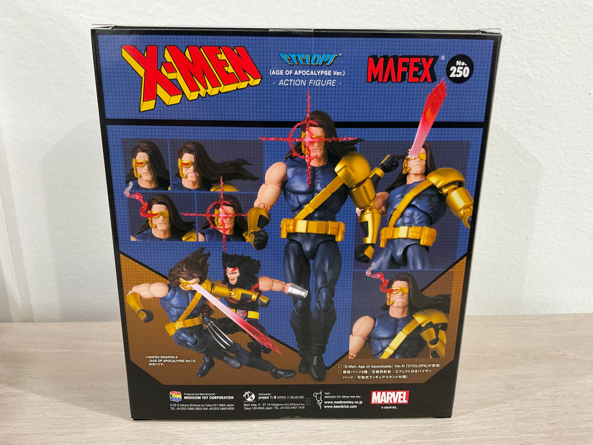 X-Men: Age of Apocalypse Cyclops MAFEX Action Figure