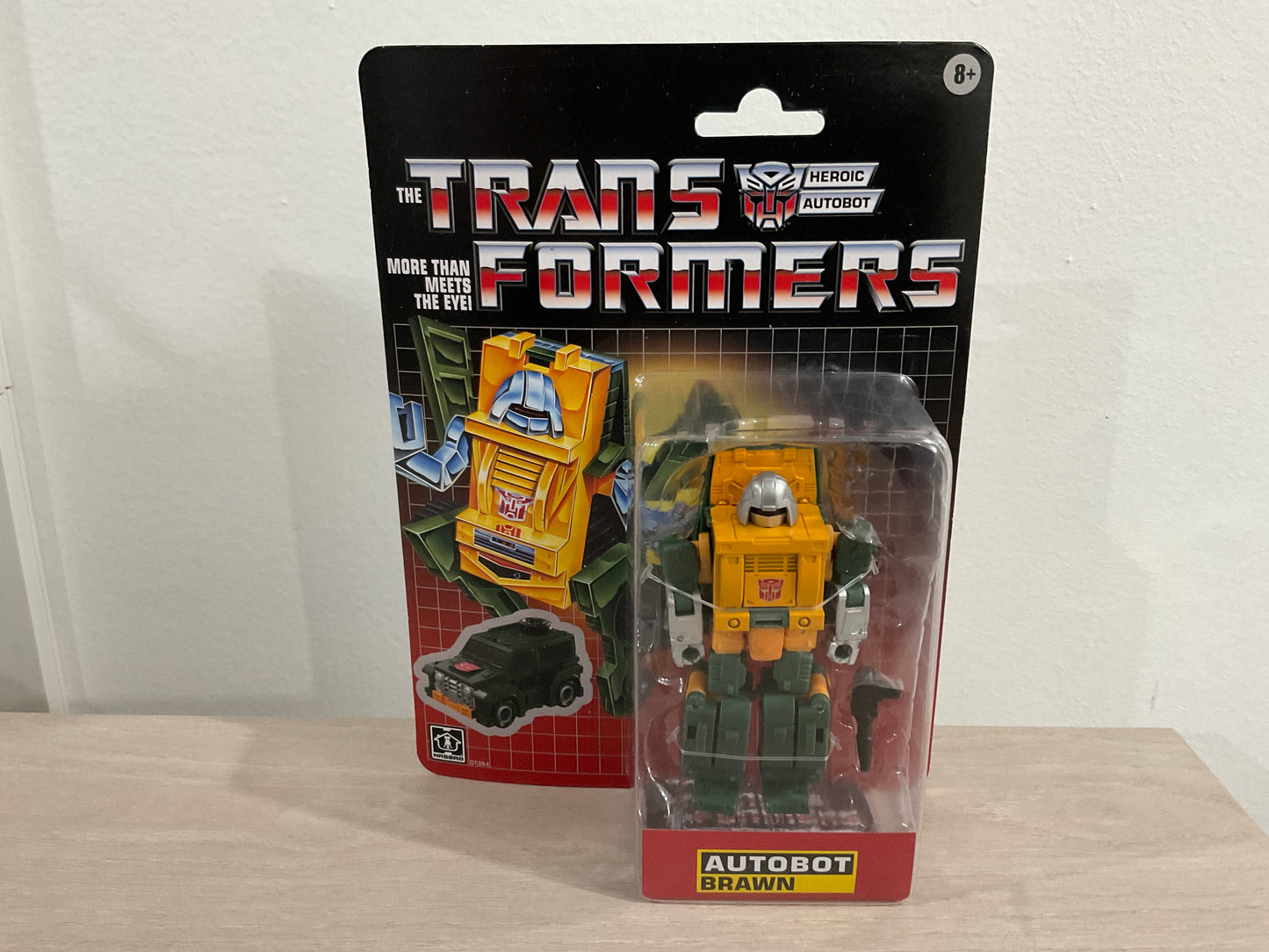Transformers Vintage G1 Reissue Brawn Action Figure