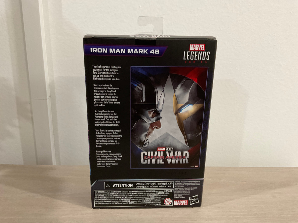 Marvel Legends Series Iron Man Mark 46 6" Action Figure