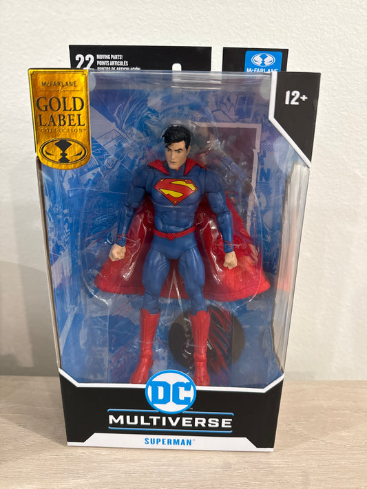 DC Multiverse Superman 7" Action Figure (NEW 52) – Gold Label (Substandard)